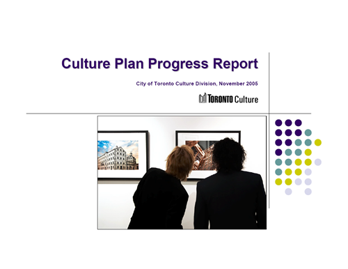 Culture Plan Progress Report (2005)