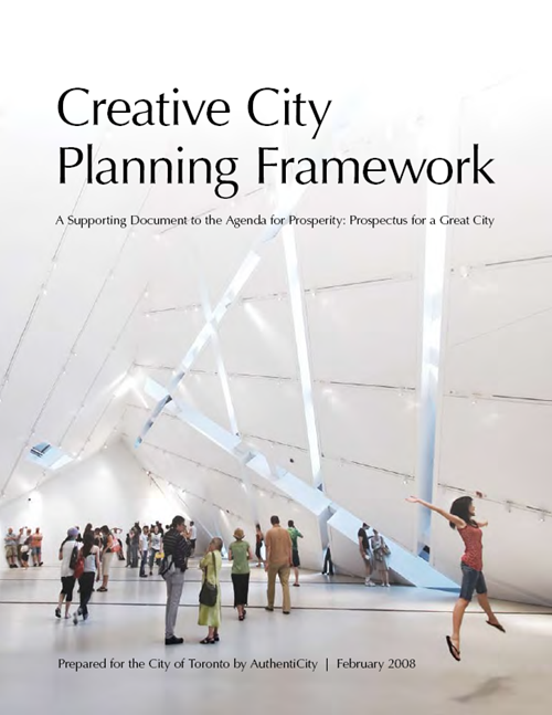 Creative City Planning Framework (2008)